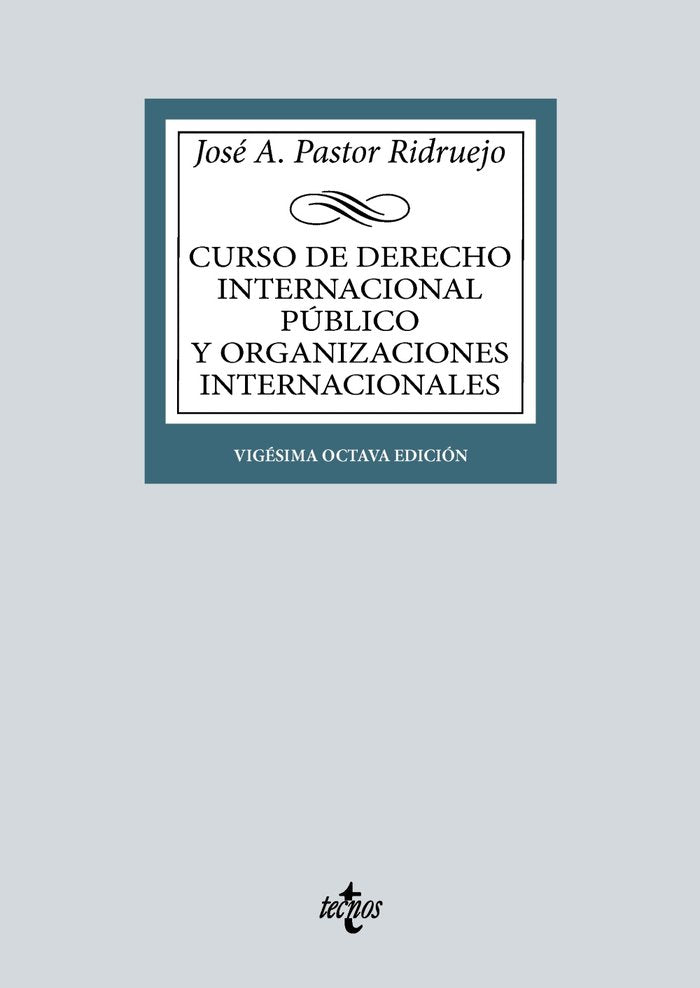 CURSO DE DERECHO INTERNACIONAL PUBLICO Y DE ORGANIZACIONES I - 9788430990467