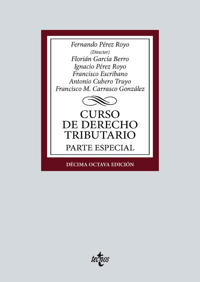 CURSO DE DERECHO TRIBUTARIO - 9788430990597 Imagen principal del producto