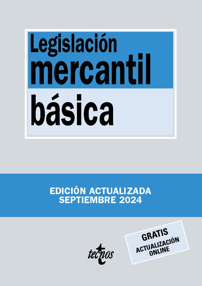 LEGISLACION MERCANTIL BASICA 21ªED - 9788430990993 Imagen principal del producto