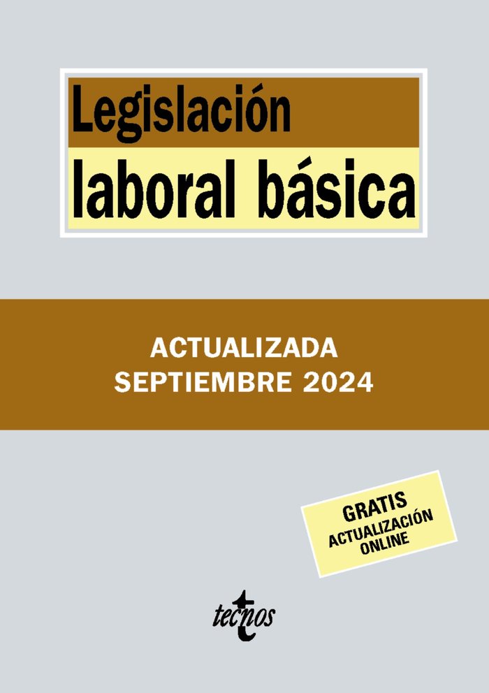 LEGISLACION LABORAL BASICA 17ª ED - 9788430991020 Imagen principal del producto