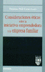 CONSIDERACIONES ETICAS SOBRE L | DOMENEC MELé (COOR | EUNSA | 9788431317195