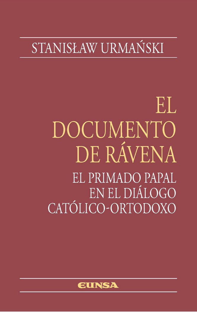 DOCUMENTO DE RAVENA - 9788431330934 Imagen principal del producto