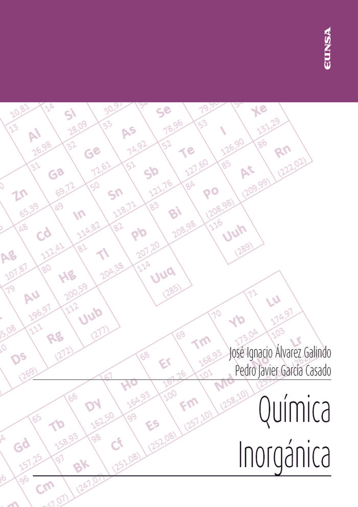 QUIMICA INORGANICA - 9788431333164