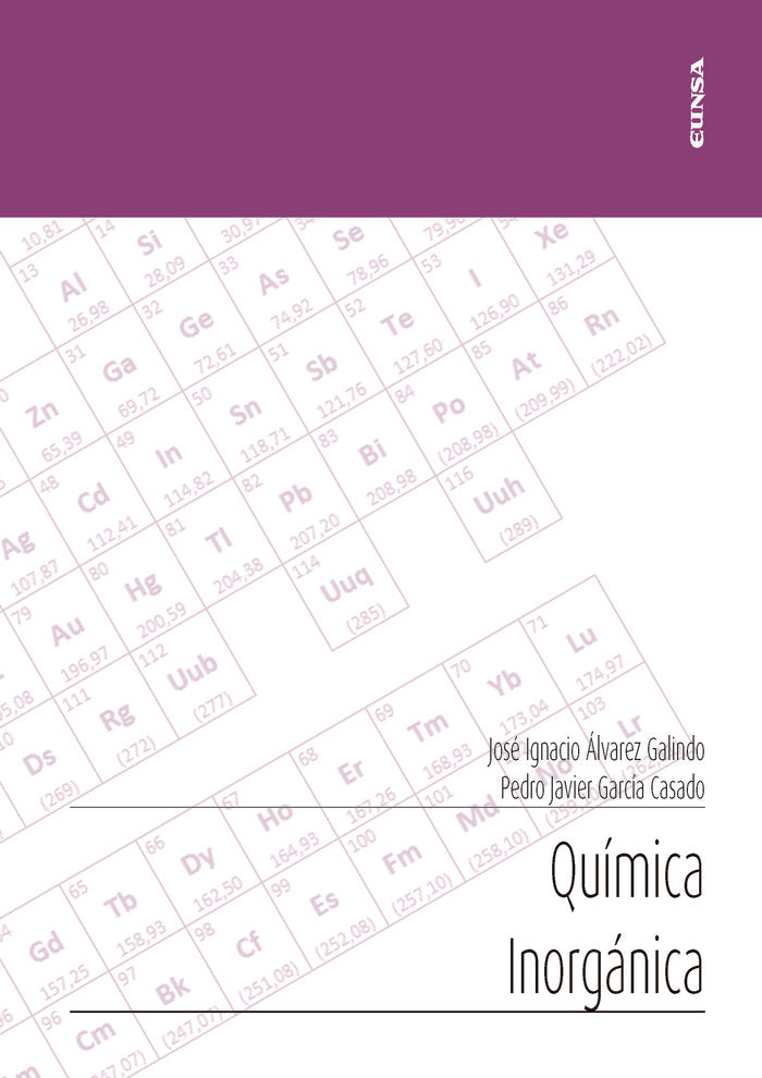 QUIMICA INORGANICA - 9788431333164
