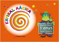 ESPIRAL MAGICA 3-4 ANYS, TERCER TRIMESTRE | Varios Autores | 9788431696122 (Vicens Vives)