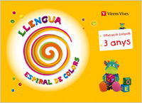 LLENGUA 1 EI 3-4 ANYS CATALAN ESPIRAL COLORS 10 | Varios Autores | 9788431696610 (Vicens Vives)