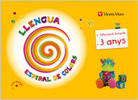 LLENGUA 1 EI 3-4 ANYS BALEARES ESPIRAL COLORS 10 | Varios Autores | 9788431696627 (Vicens Vives) Imagen principal del producto