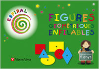 FIGURES GEOMETRIQUE 3 EI 5-6 AÑOS CATALAN ESPIRAL MAGICA 10 | CEBALLOS GUERRERO, ISABEL RUIZ ESPINO, | 9788431697730 (Vicens Vives) Imagen principal del producto