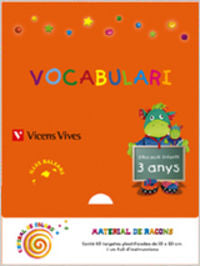 VOCABULARIO 1 EI 3-4 ANYS BALEARES ESPIRAL MAGICA 10 | Varios Autores | 9788431698256 (Vicens Vives)