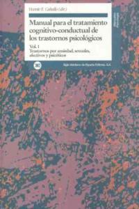 MANUAL TRATAMIENTO COGNITIVO-CONDUCTUAL | CABALLO | SIGLO XXI DE ESPAÑA EDITORES | 9788432309434