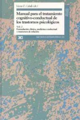 MANUAL TRATAMIENTO V2 COGNITIVOCONDUCTUAL TRASTORNOS PSICO - 9788432309724
