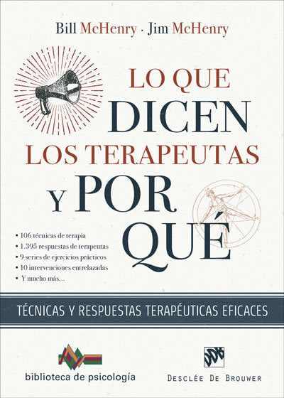 LO QUE DICEN LOS TERAPEUTAS Y POR QUE - 9788433031808