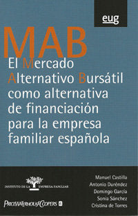 MERCADO ALTERNATIVO BURSATIL COMO ALTERNATIVA DE FINANCIACIO - 9788433850713