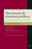 DICCIONARIO DE TERMINOS JURIDICOS - 9788434404984
