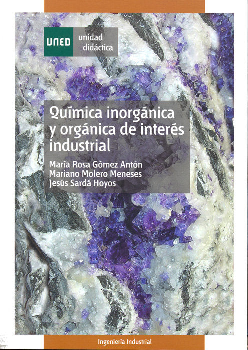 QUIMICA INORGANICA Y ORGANICA DE INTERES INDUSTRIAL - 9788436248302 Imagen principal del producto
