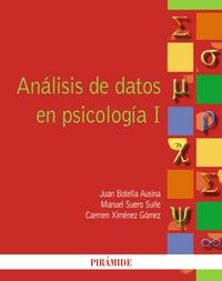 ANALISIS DE DATOS EN PSICOLOGIA I - 9788436826555 Imagen principal del producto