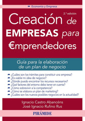 CREACION DE EMPRESAS PARA EMPRENDEDORES | CASTRO ABANCENS,IGNACIO/RUFINO RUS,J | PIRAMIDE | 9788436834109