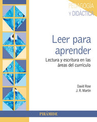 LEER PARA APRENDER | ROSE, DAVID/MARTIN, J, R, | PIRAMIDE | 9788436839265