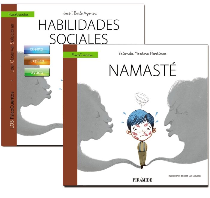 GUIA HABILIDADES SOCIALES + CUENTO NAMASTE | BAILE AYENSA, JOSE I,/MONTERO MARTINEZ, | PIRAMIDE | 9788436847413