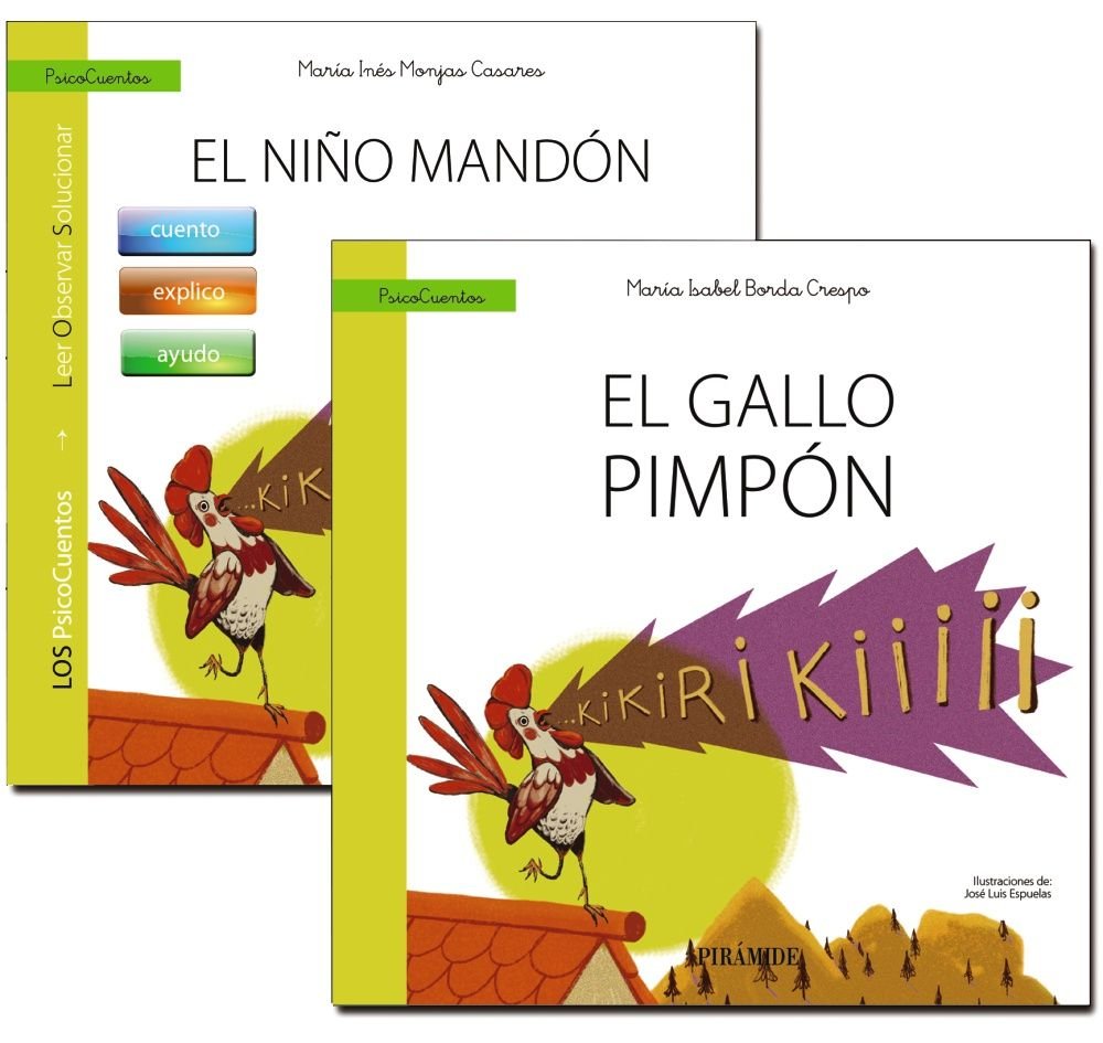 GUIA EL NIÑO MANDON Y CUENTO PIMPON EL GALLO MANDON | MONJAS CASARES, MARIA INES/BORDA CRESPO, | PIRAMIDE | 9788436850123
