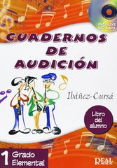 CUADERNO DE AUDICION | IBAÑEZ CURSA | REAL MUSICAL | 9788438710937