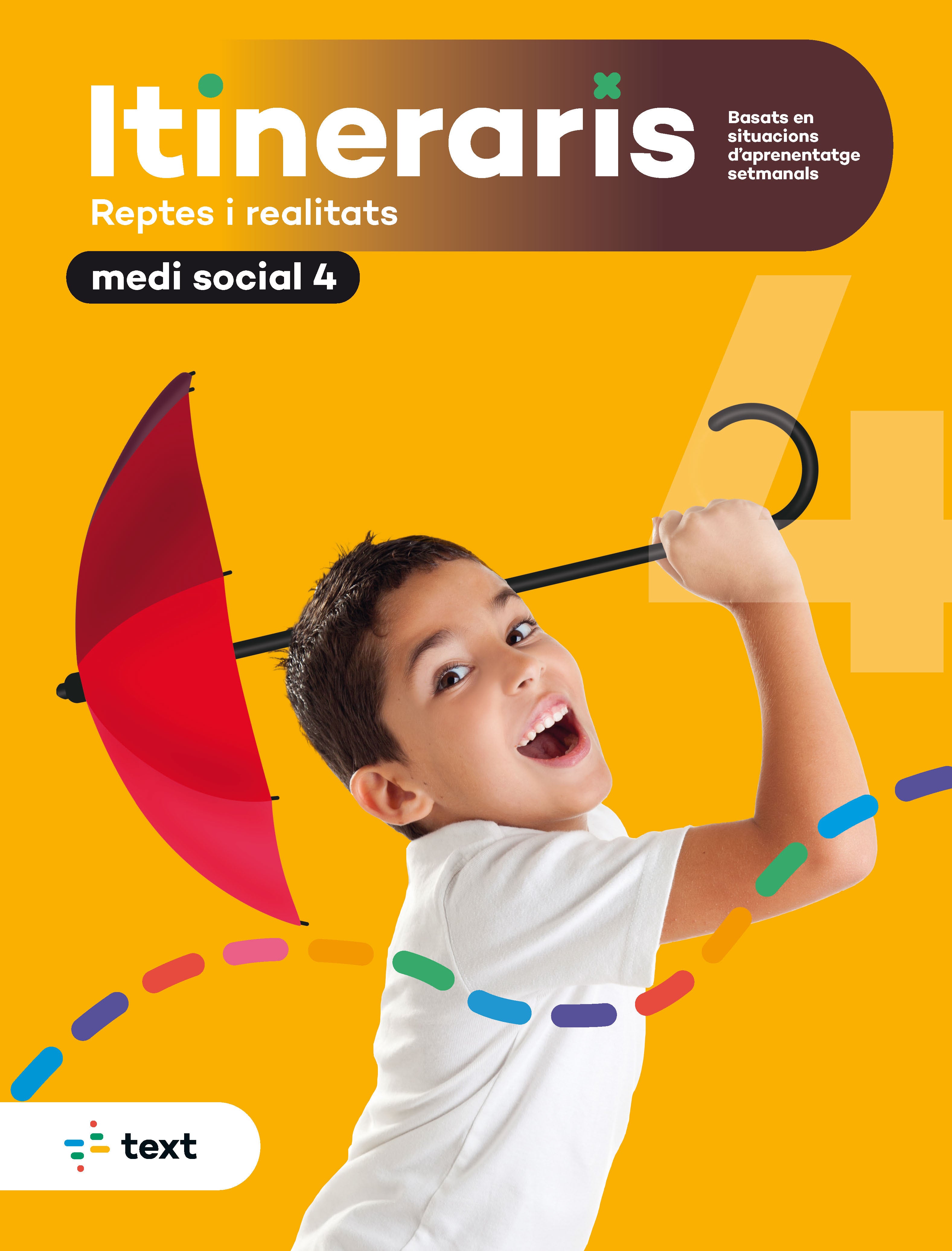 Itineraris. Medi social 4. Eduxarxa, Sccl (Text) 9788441233232