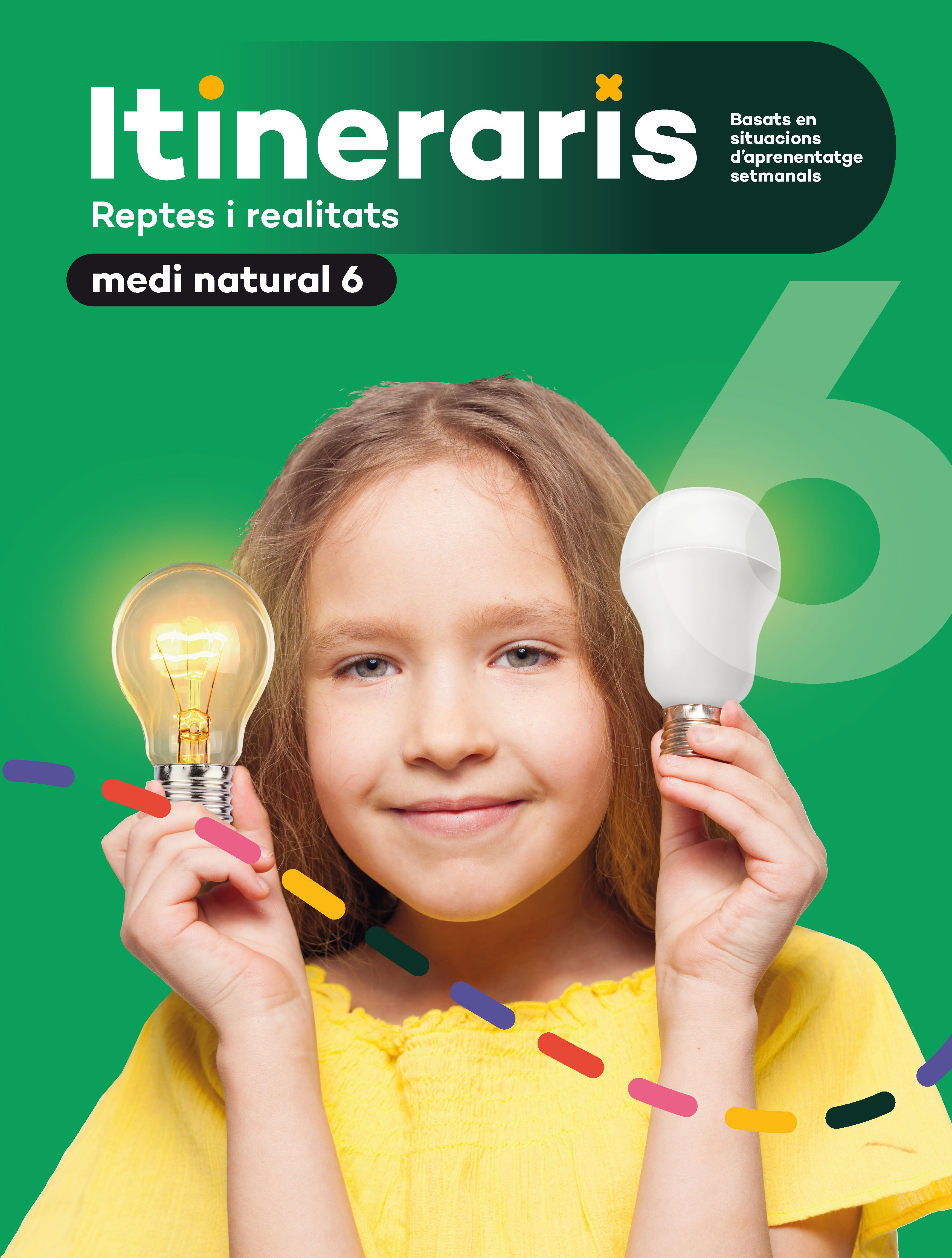 Itineraris. Medi natural 6. Domenech, Nuria, Llobet, Laura (Text) 9788441233355 Imagen principal del producto