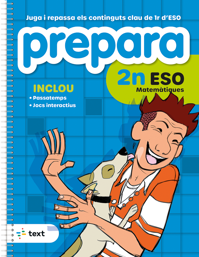 Prepara 2n ESO Matemàtiques. Diez Sarda, Lluis, Martorell I Sabate, Eduard, Miquel I Rigual, Joan (Text) 9788441235830