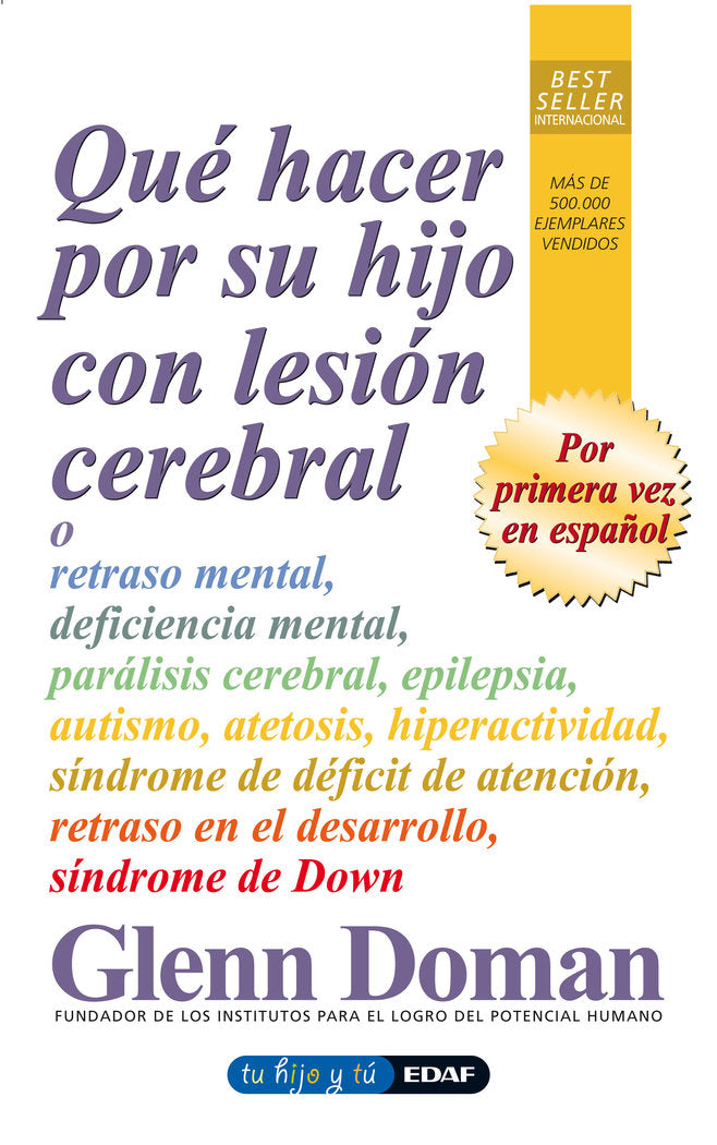 QUE HACER POR SU HIJO CON LESION CEREBRAL - 9788441421240