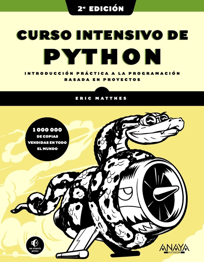 CURSO INTENSIVO DE PYTHON 2ª EDICION - 9788441543348 Imagen principal del producto