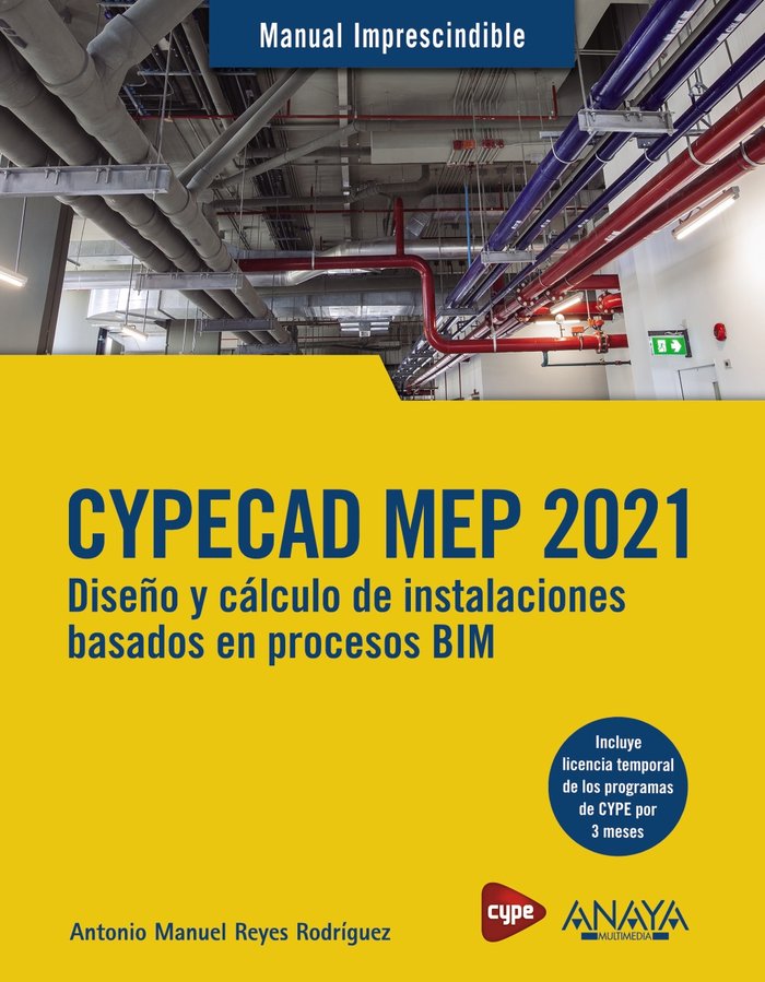 CYPECAD MEP 2021 DISEÑO Y CALCULO DE INST - 9788441543638 Imagen principal del producto