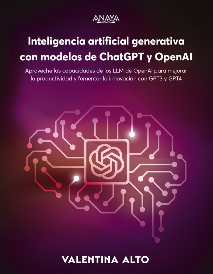 INTELIGENCIA ARTIFICIAL GENERATIVA CON MODELOS DE CHATGPT Y - 9788441548961