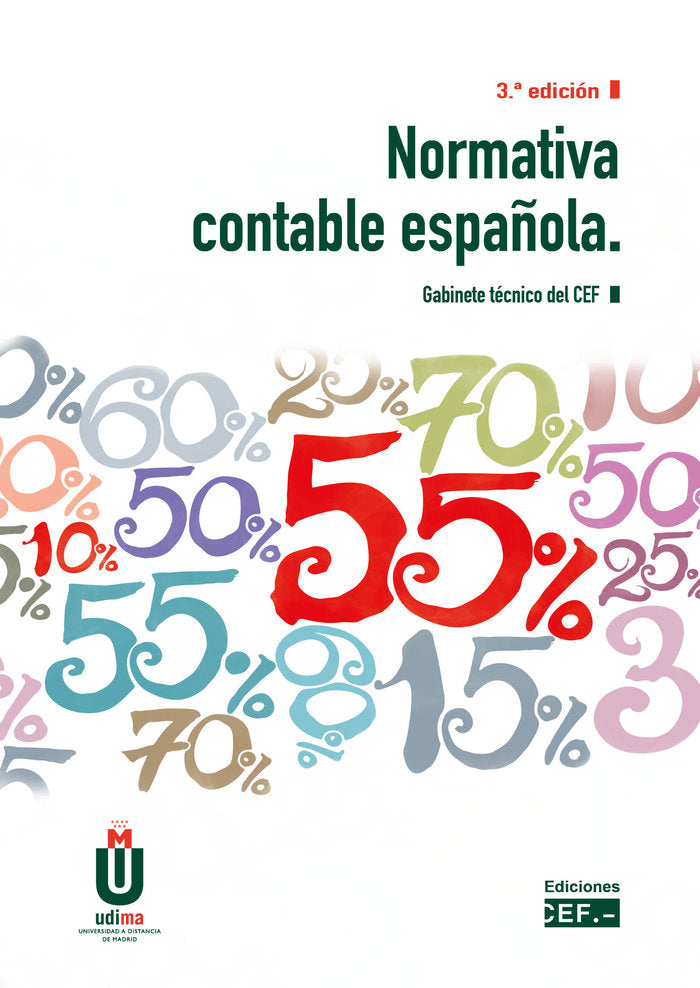 NORMATIVA CONTABLE ESPAÑOLA 2022 | AA,VV | CEF CENTRO ESTUDIOS FINANCIERO | 9788445443163 Imagen principal del producto