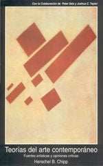 TEORÍAS DEL ARTE CONTEMPORÁNEO I Chipp, Herschel B. I Ediciones Akal I 9788446005971