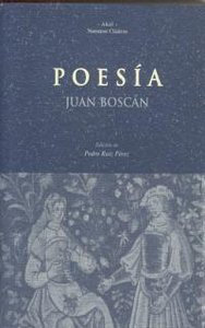 POESÍA I Boscán, Juan I Ediciones Akal I 9788446010067 Imagen principal del producto