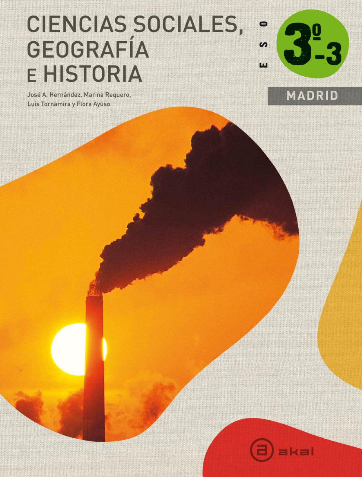Ciencias Sociales 3º ESO - Madrid: Obra Completa (Trimestres)