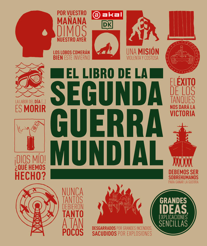 EL LIBRO DE LA SEGUNDA GUERRA MUNDIAL I Varios autores I Ediciones Akal I 9788446052418