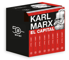 EL CAPITAL ESTUCHE OBRA COMPLETA EDICION 50 ANIVERSARIO | MARX,KARL | AKAL | 9788446052586