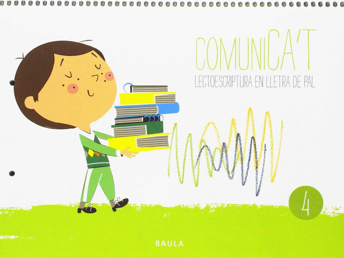 Comunica't Lectoescriptura Lletra Pal 4 Infantil