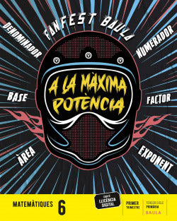 Matemàtiques 6e.primaria. Fanf | BAULA | 9788447949823