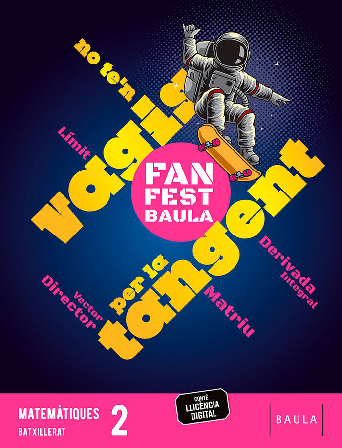 ✅ MATEMATIQUES 2ºBACH CATALUÑA 23 FANFEST - 9788447950157 Imagen principal del producto