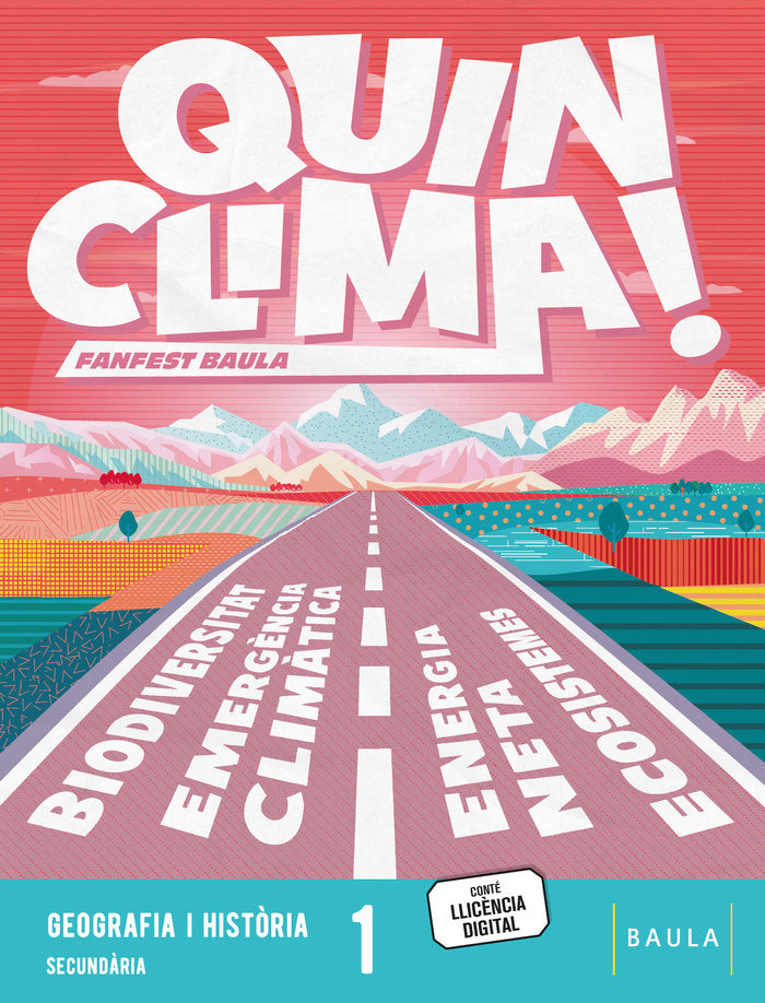 Geografia i Història 1r Secundària Llibre alumne Fanfest | Departament d'Edicions Educatives de Baula | 9788447951765 (BAULA) Imagen principal del producto