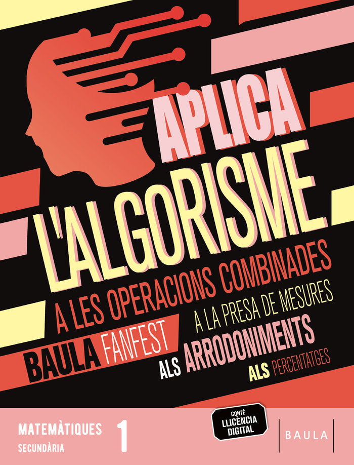 Matemàtiques 1r Secundària Llibre alumne Fanfest | Varios autores | 9788447951772 (BAULA) Imagen principal del producto