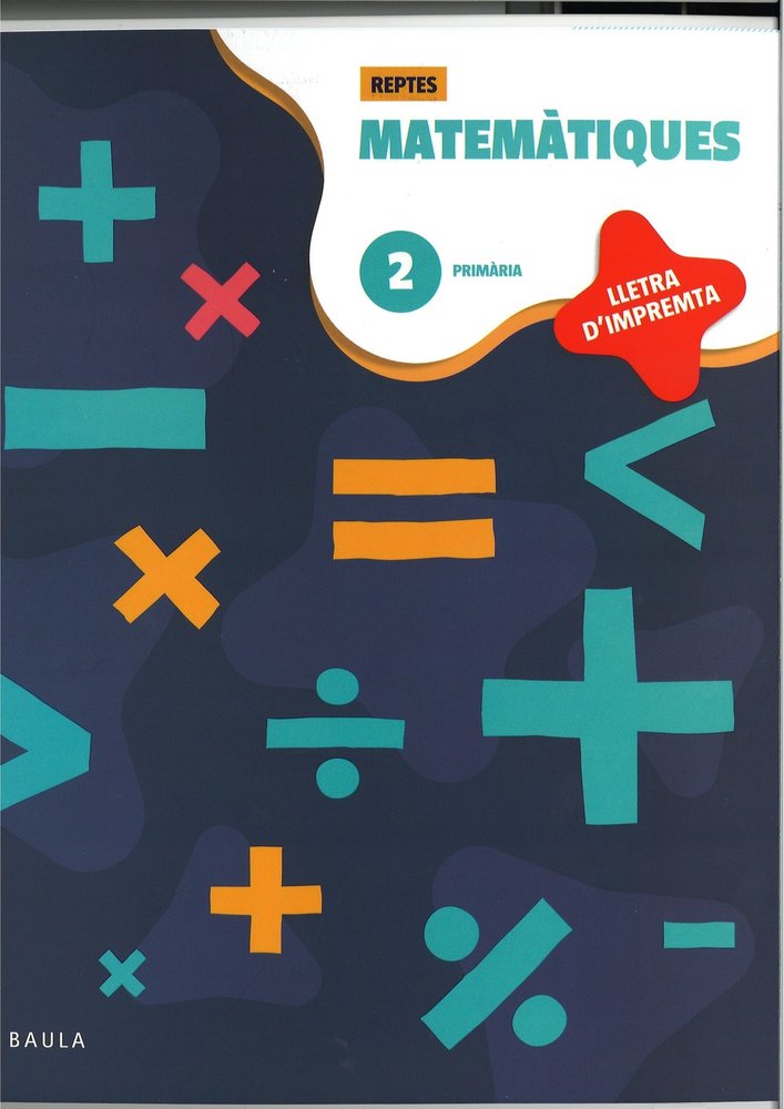 Quadern Matemàtiques 2 EP 26 Reptes Impremta (Baula) - 9788447955596