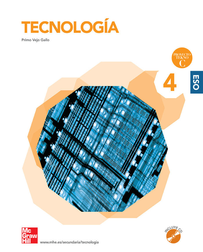 Tecnología 4º ESO Tekno C MEC 08 MCGTEC34E (Mcgraw-hill) - 9788448162702 Imagen principal del producto
