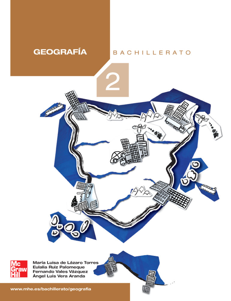 Geografia. 2. Bachillerato. Aa. Vv. (McGraw-Hill Interamericana de España S.L.) 9788448169404