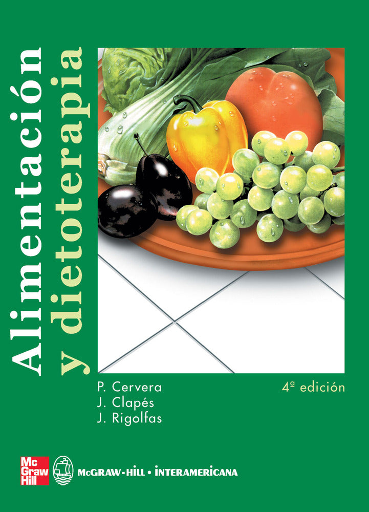 ALIMENTACION Y DIETOTERAPIA. Cervera, Pilar (McGraw-Hill Interamericana de España S.L.) 9788448602383 Imagen principal del producto