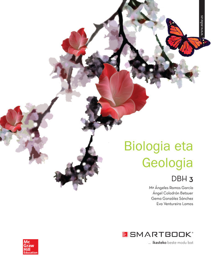Biología Geología 3º ESO +smartbook Euskera 15 MCGBYG33E (Mcgraw-hill) - 9788448606879