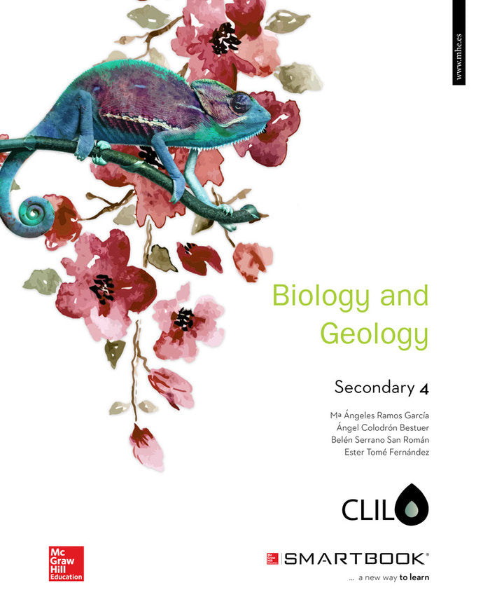 Biology Geology 4º ESO +smartbook Clil 16 MCGBYG34ES (Mcgraw-hill) - 9788448608903 Imagen principal del producto