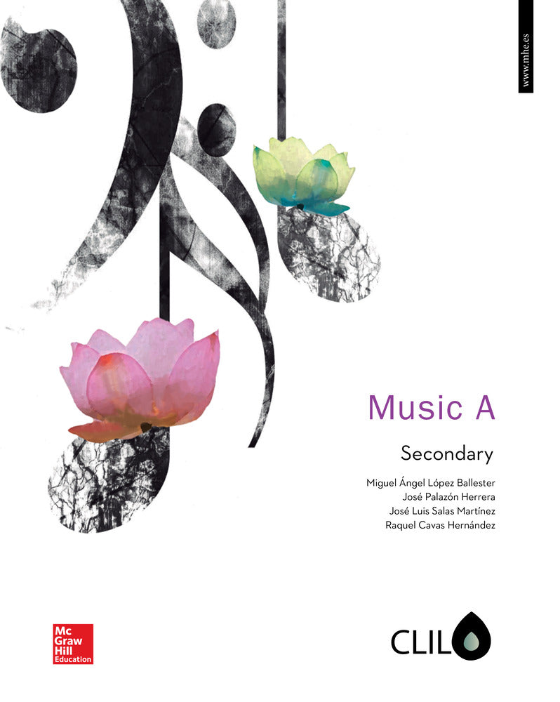 LA - Music A ESO CLIL. Libro alumno.. Cavas Hernandez, Raquel, Lopez Ballester, Miguel Angel, Palazon Herrera, Jose, Sala Martinez, Jose Luis (McGraw-Hill Interamericana de España S.L.) 9788448608934